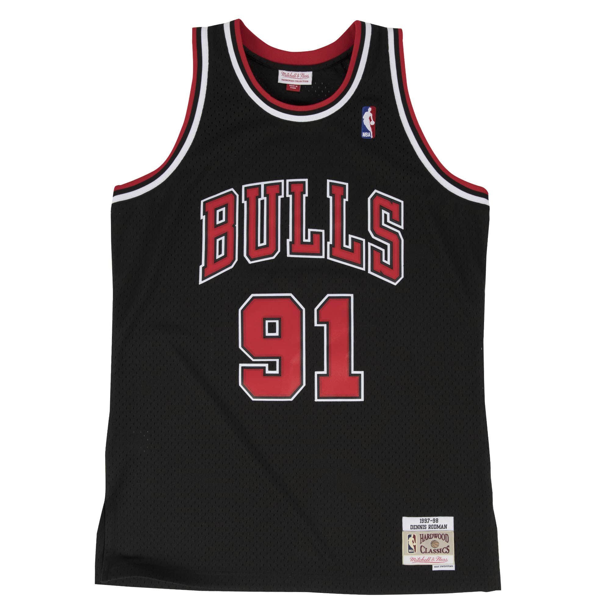 Sport Trikots Mitchell & Ness Basketballtrikot HWC Chicago Bulls Alternate 1997-98 Dennis Rodman