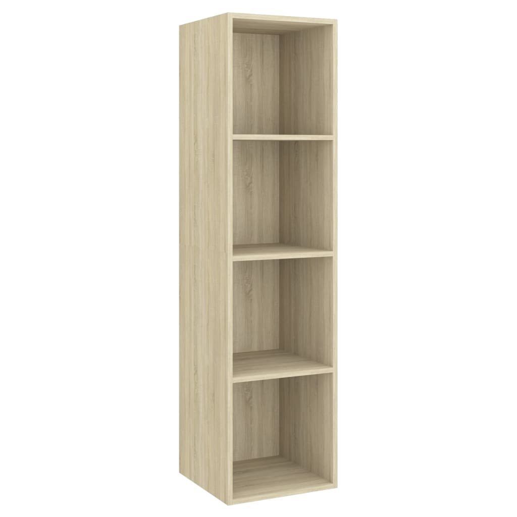 TV-Schrank-Set Sonoma-Eiche TV-Schrank furnicato Holzwerkstoff 3-tlg.