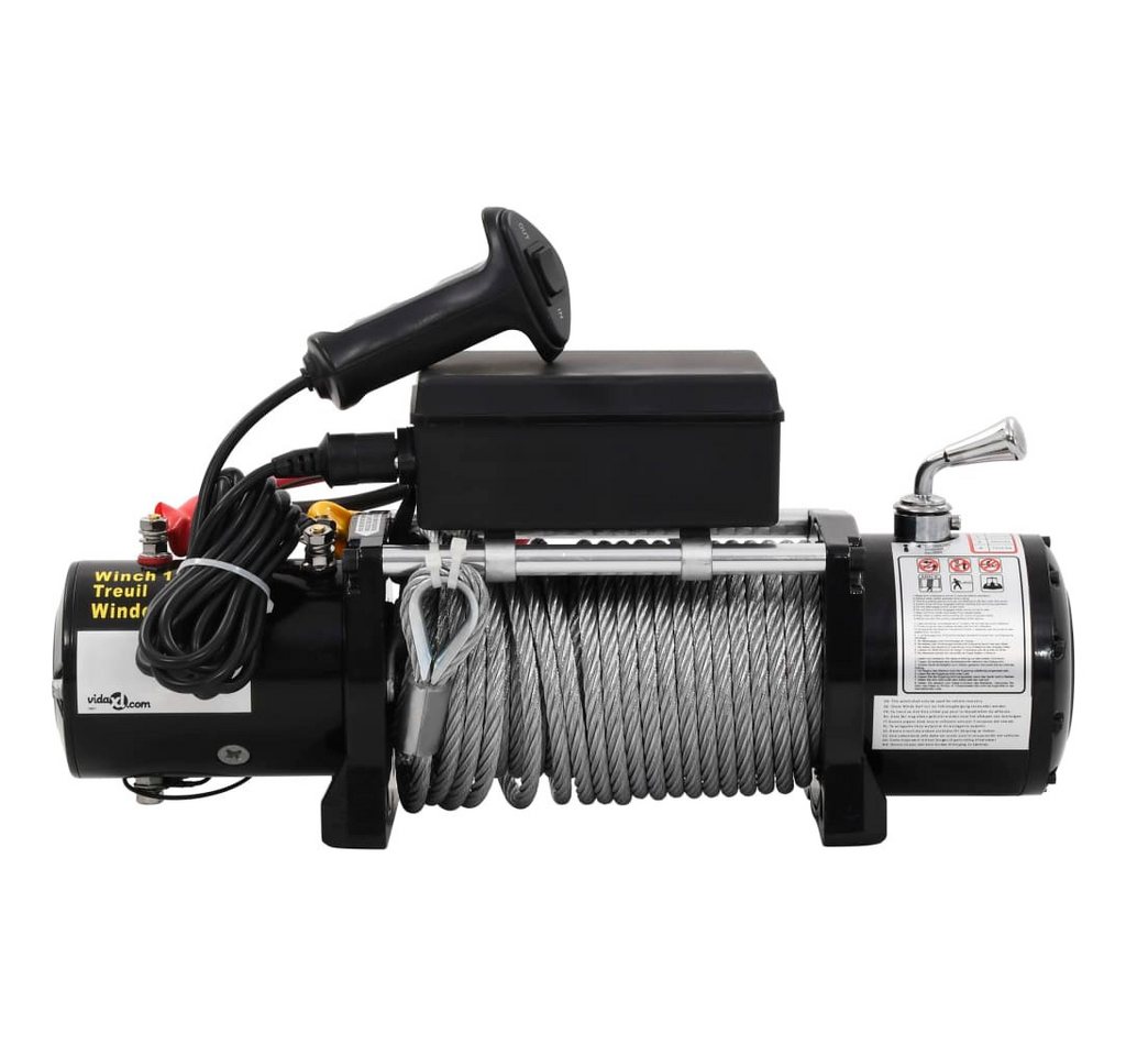 Thumbnail - vidaXL Seilwinde Elektrische Seilwinde 12 V 5909 kg, (1-St)