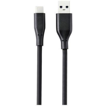 Renkforce USB-A auf USB-C® Ultraflexibles Kabel, 1.5 Meter USB-Kabel, PVC-Mantel, hochflexibel