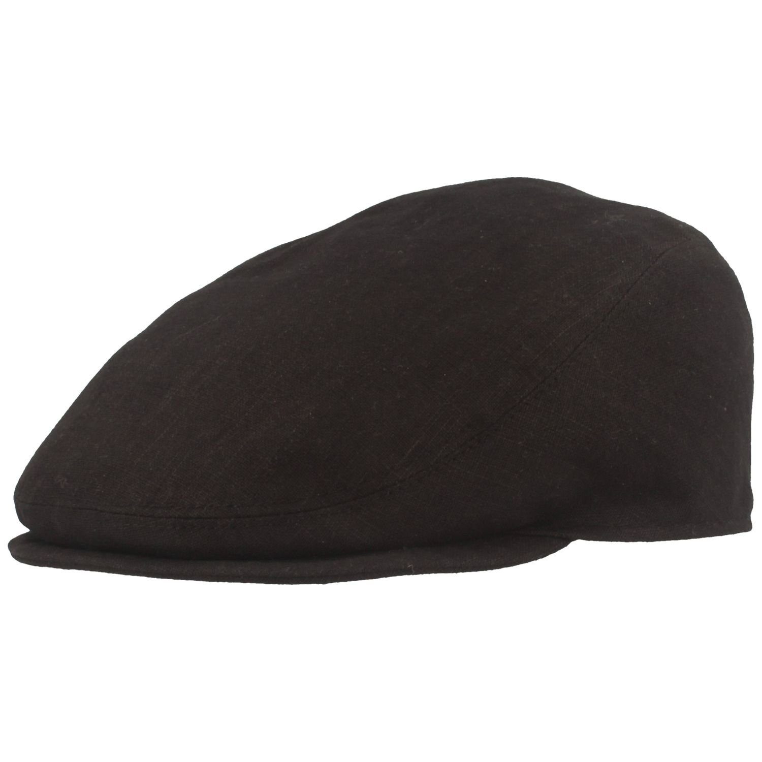 Bullani Schiebermütze Leinen knautschbare 156 100% aus Flatcap