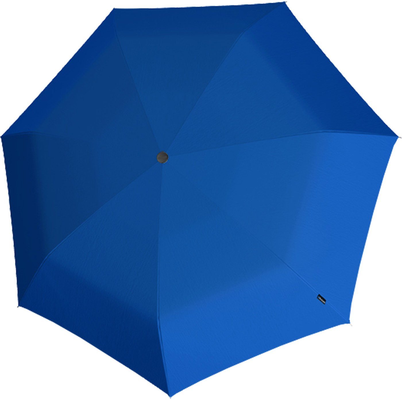 Knirps® Taschenregenschirm E.100 Mini-Schirm mit blue Auf-Zu-Automatik, kompakter kleiner, Handtasche die für Automatikschirm