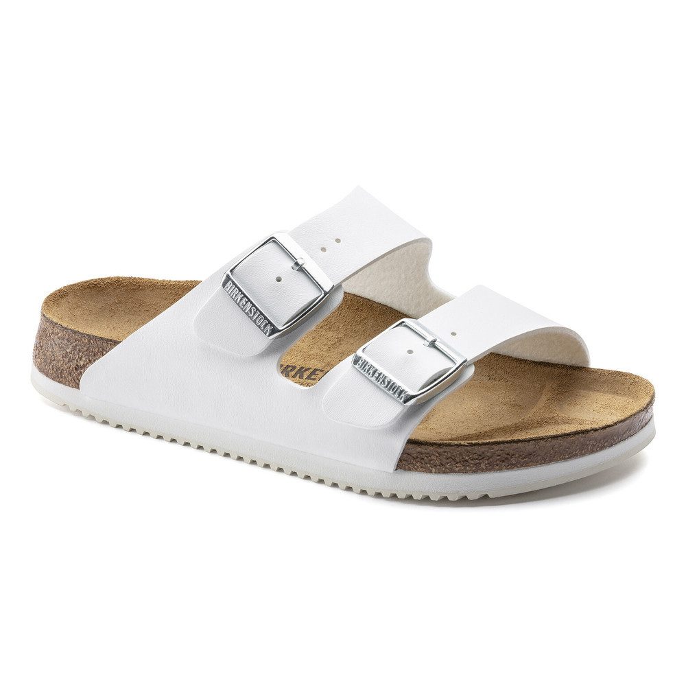Birkenstock Arizona Damen und Herren Pantolette ergonomisch Beruf Pflege Sandale Pantolette Rutschfeste Sohle & flexible Riemen – perfekt für täglichen Komfort.