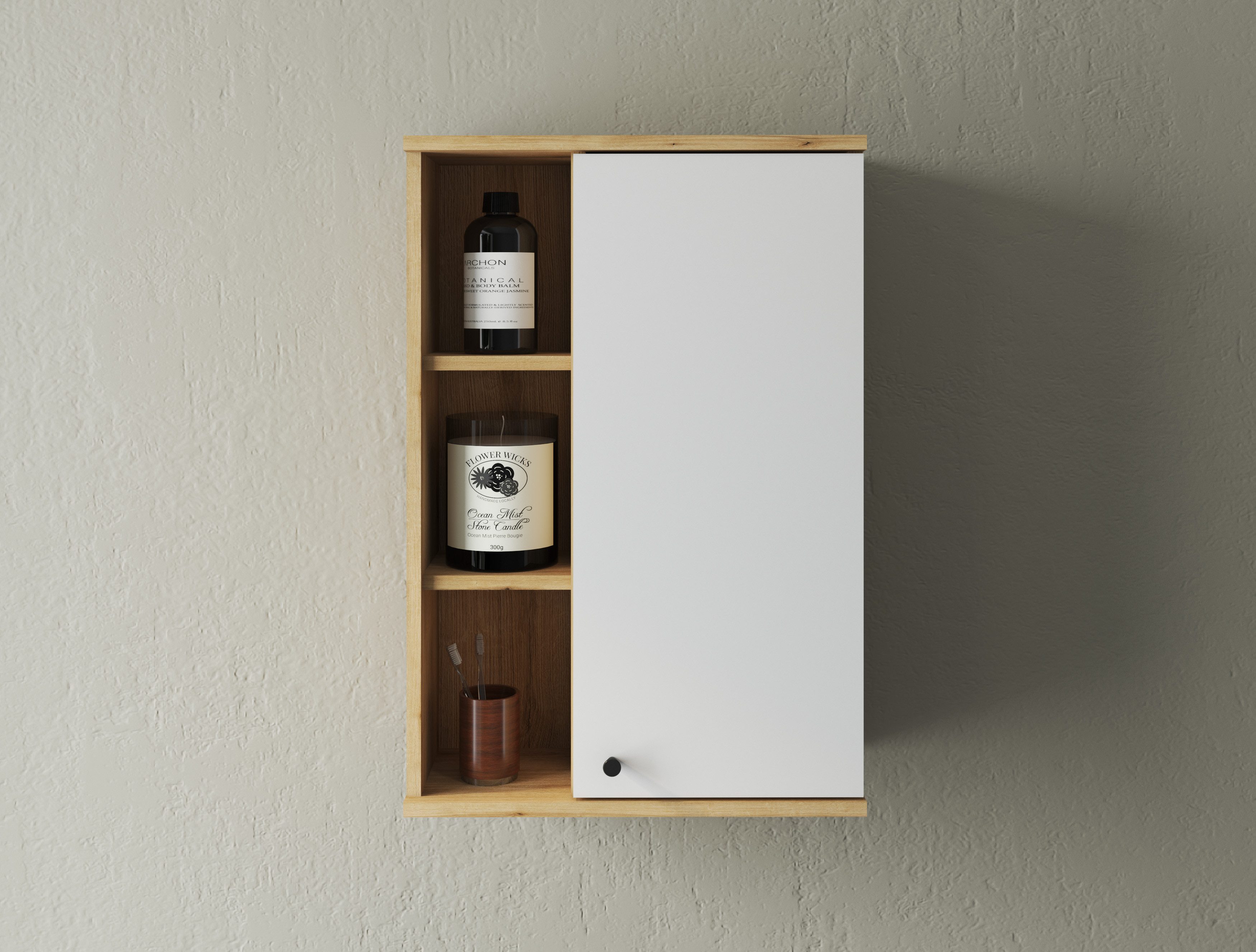INOSIGN Hängeschrank Oslo, Badschrank mit Knopfgriff, günstig online kaufen