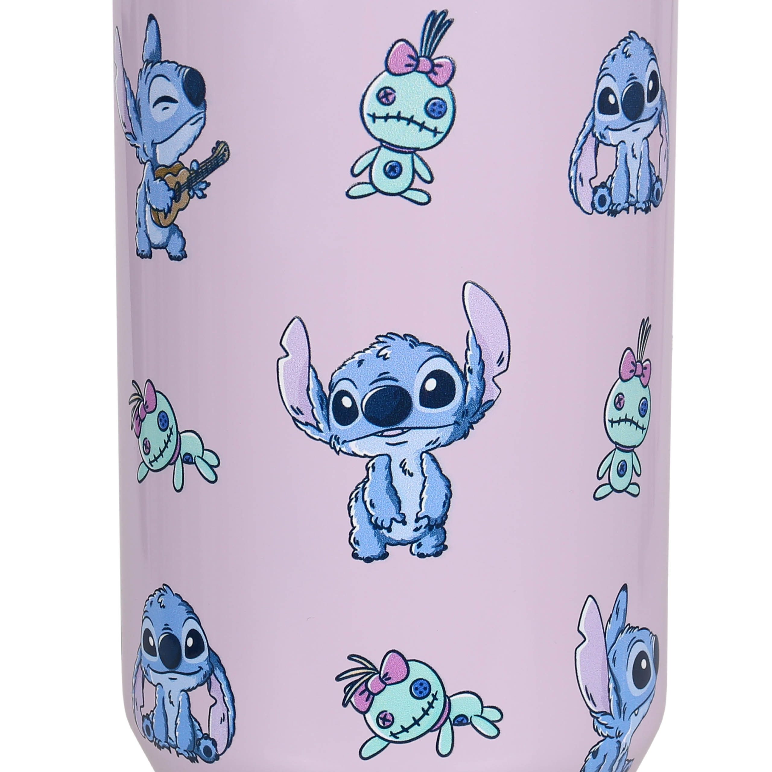 Disney Thermobecher Disney Stitch Thermobecher 1,18 l mit Deckel, Mundstück & Henkel