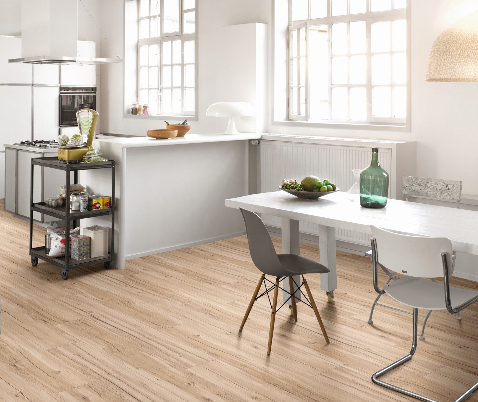 PARADOR Vinylboden PARADOR PARADOR Vinyl Basic 5.3 Landhausdiele XL, 1209 x 225 x 5,3 mm, NS 0,3 mm, NKL 23/31, mit Microfase, inkl. 1 mm P