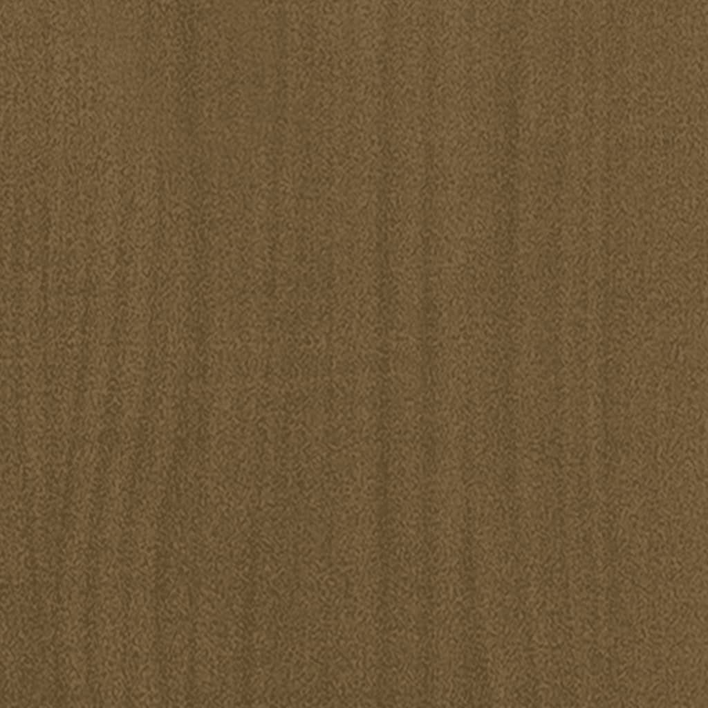 Honigbraun BxHxT: in cm, Kiefer-Massivholz möbelando Regal aus 35,5x76x33,5 Zethlingen,