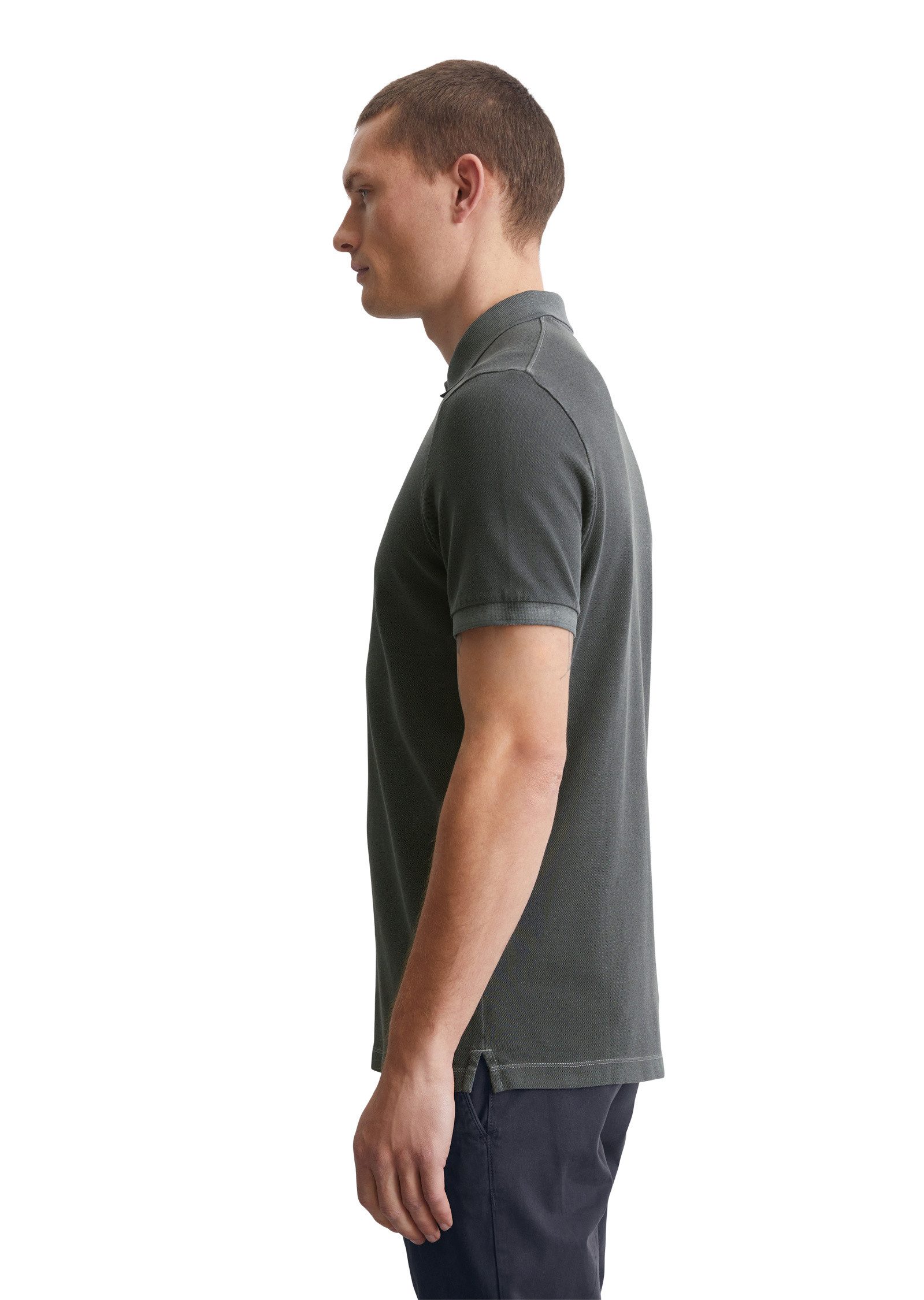 Marc O'Polo Poloshirt aus Organic Cotton-Stretch günstig online kaufen