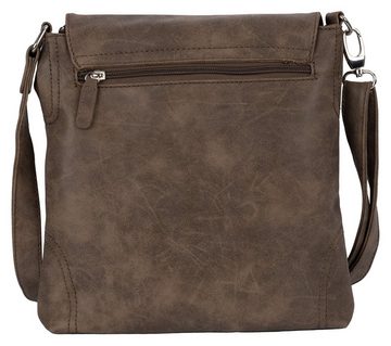BAG STREET Umhängetasche Bag Street Damentasche Umhängetasche Handtasche Schultertasche T0104, als Schultertasche, Umhängetasche tragbar