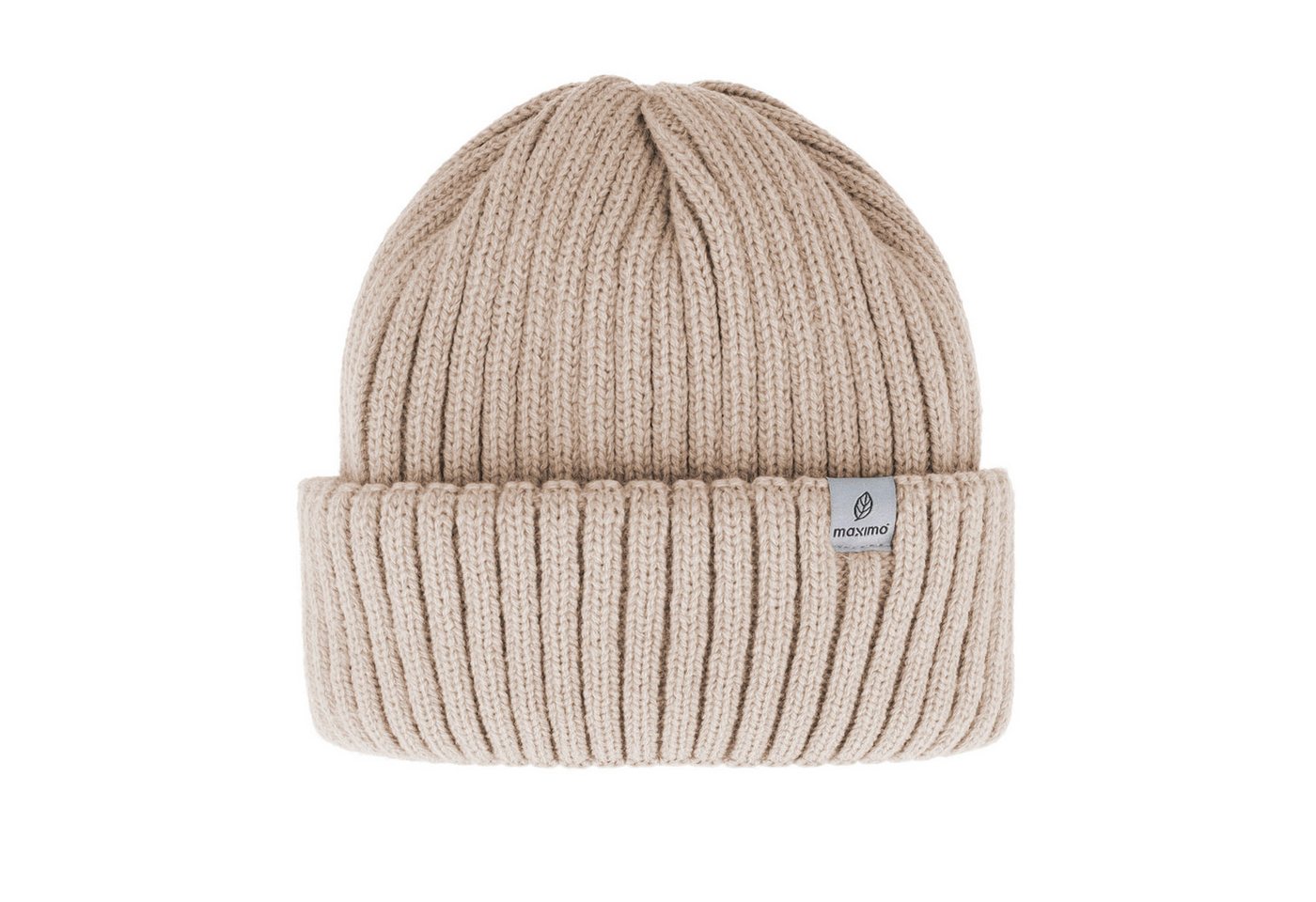 MAXIMO Strickmütze MINI-Beanie, Umschlag (1-St)