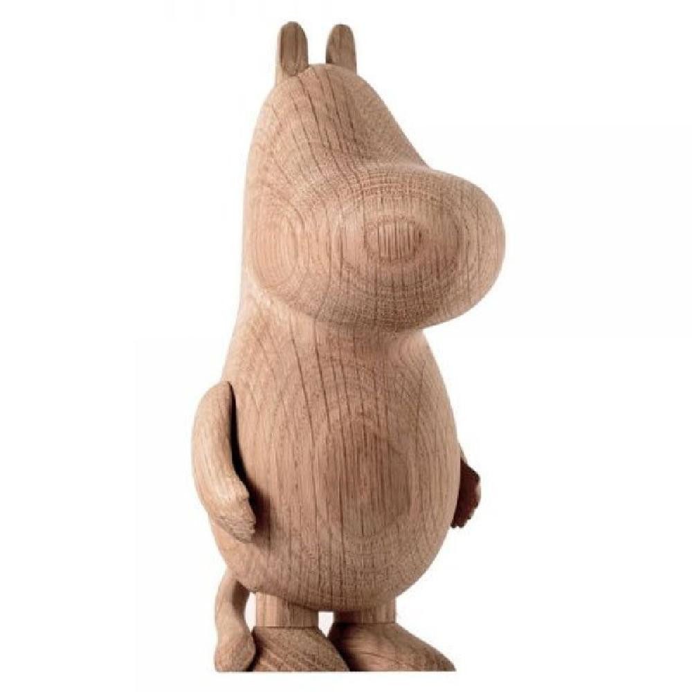 Boyhood Lernspielzeug Dekorationsobjekt Moomintroll Eichenholz Natur (10cm)