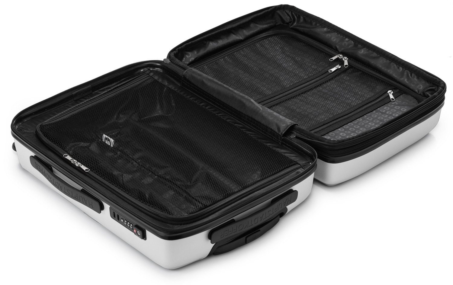 Hauptstadtkoffer Handgepäckkoffer Mitte, 4 Rollen, Handgepäck Koffer 55cm, erweiterbar auf 55L, TSA