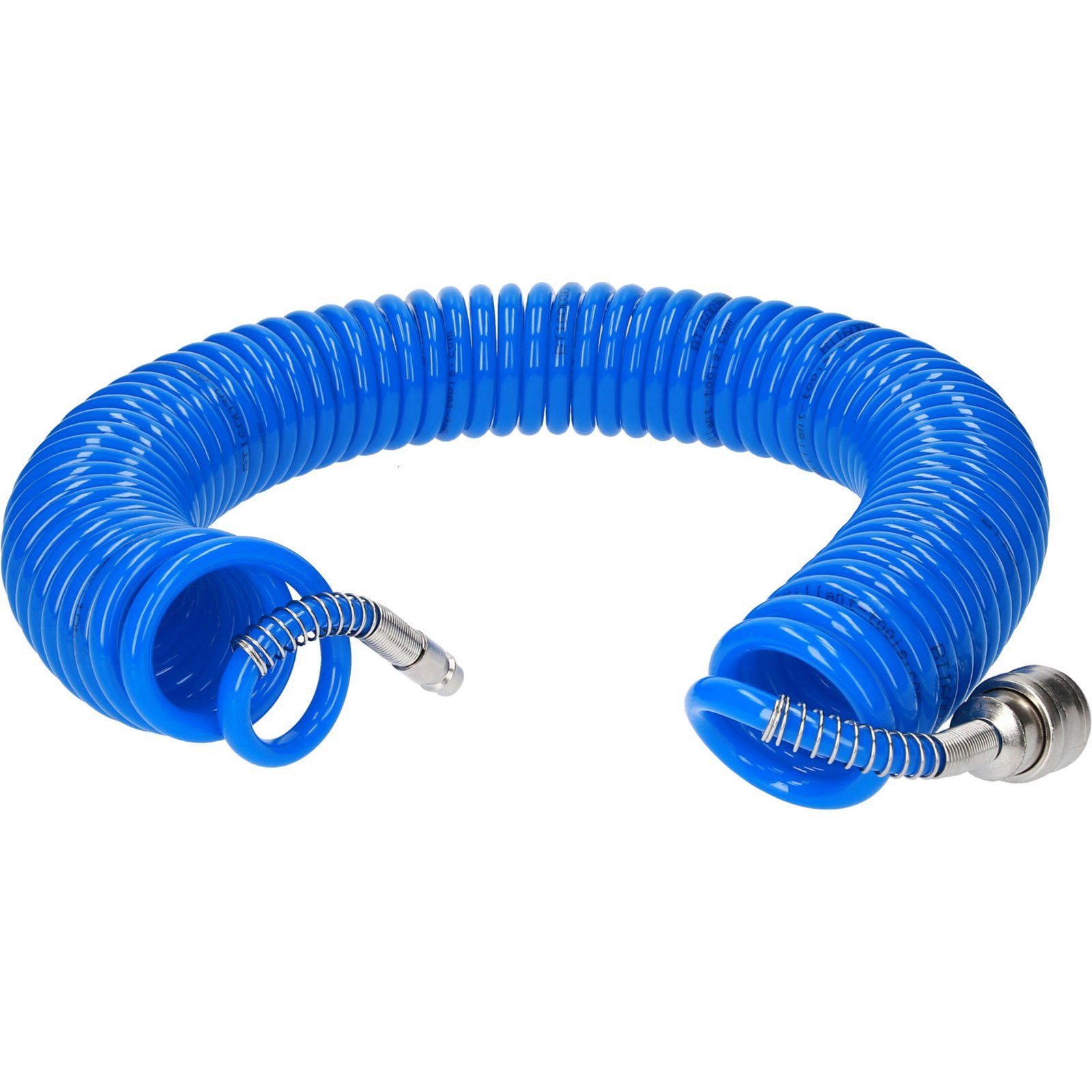 Brilliant Tools Druckluftwerkzeug BRILLIANT TOOLS Druckluft-Spiralschlauch Ø 6 mm 10 m - BT160030