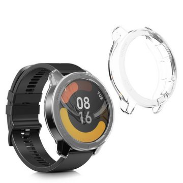 kwmobile Smartwatch-Hülle 2x Schutzhülle für Xiaomi Watch S1 Active, Fitness Tracker Gehäuse Hülle klar