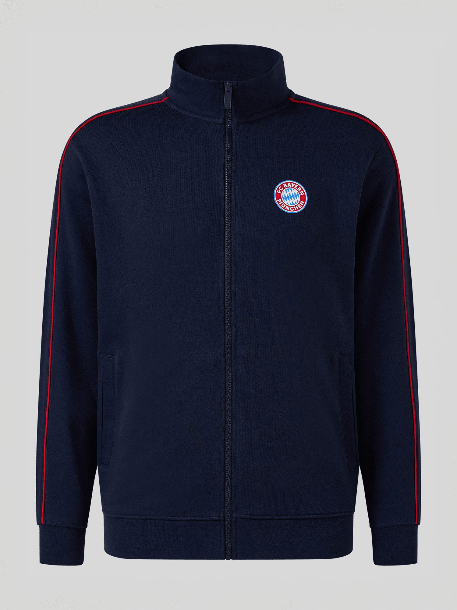 FC Bayern München Kapuzensweatjacke FC Bayern München, Zip-Jacke Essentials, Herren, Navy – Bild 5 von 5