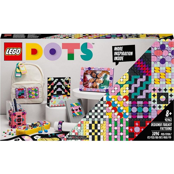 LEGO® Konstruktions-Spielset LEGO® DOTS 41961 Designer-Set Muster