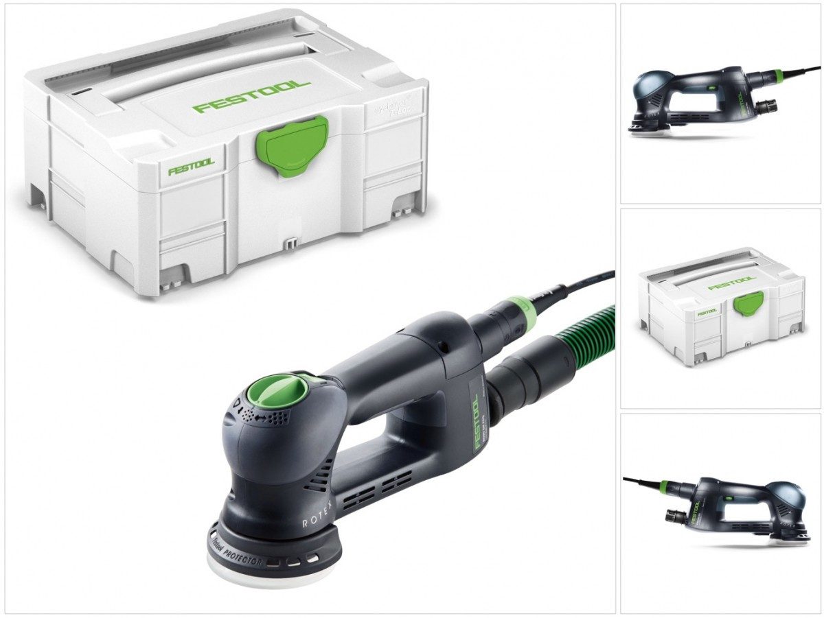 FESTOOL Exzenterschleifer RO 90 DX FEQ-Plus ROTEX Getriebe Exzenterschleifer 400W 3mm Hub (571