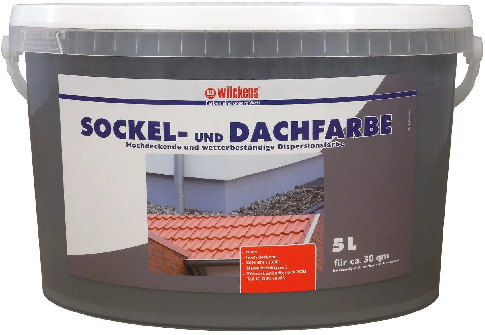 Wilckens Farben Fassadenfarbe Wilckens Sockel- und Dachfarbe