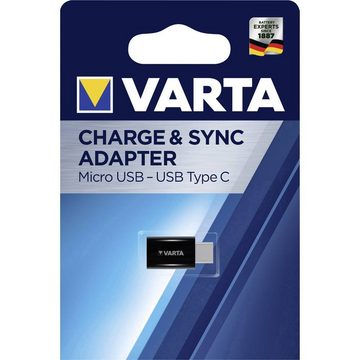 VARTA Charge & Sync Adapter Micro USB - USB Type C USB-Adapter