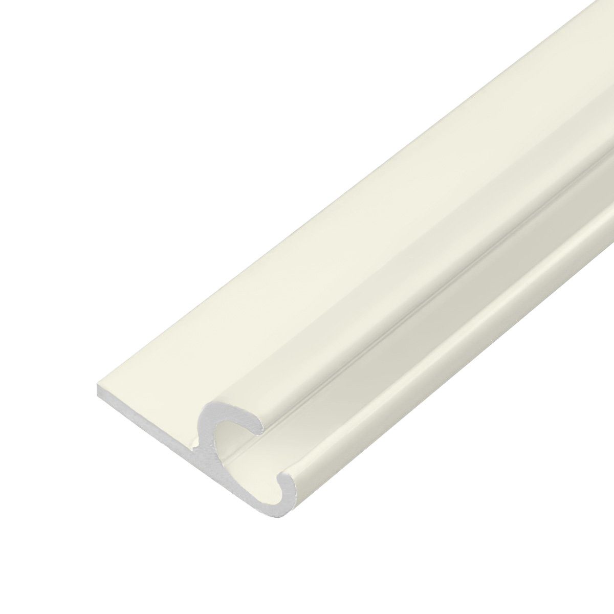 LYSEL® U-Laufschiene Kederschiene Kederleiste Aluminium grau günstig online kaufen