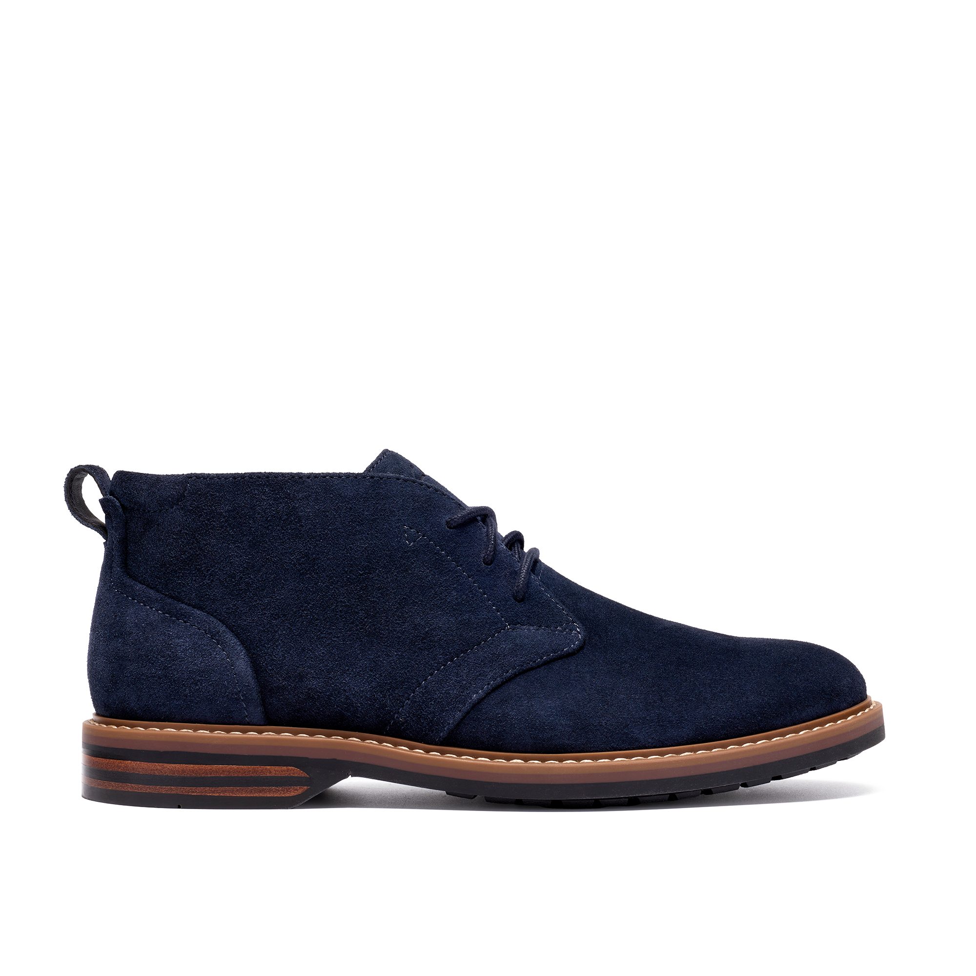 Clarks Clarks Aldwin2 Chukka 26327142 7, Boots, Blau, Herren Stiefel