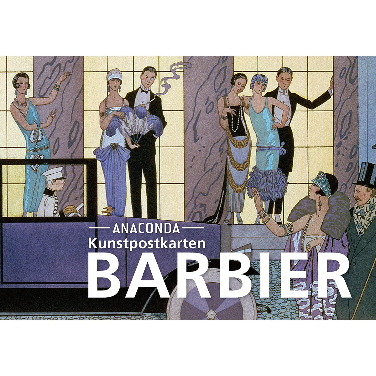 Anaconda Verlag Grußkarte Postkarten-Set George Barbier.