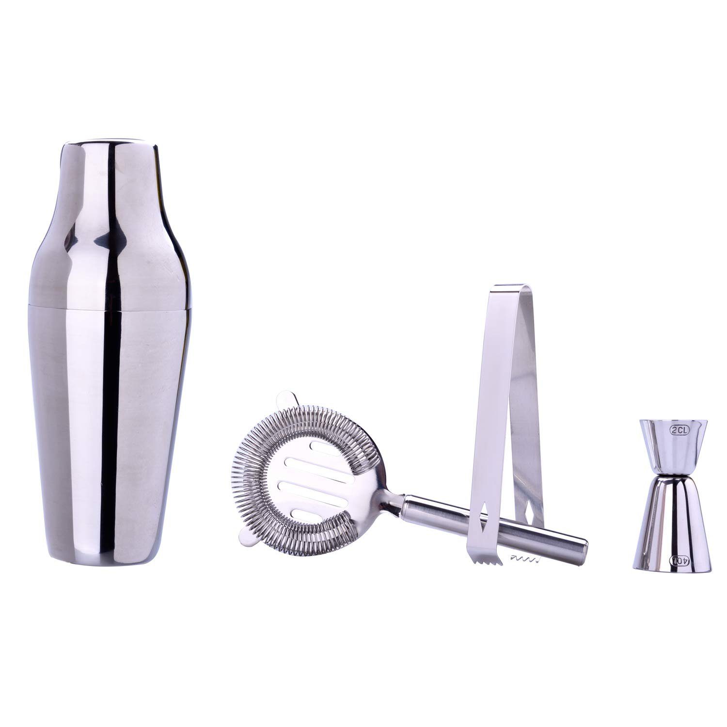 Laguiole Frankreich Cocktail Shaker Laguiole - Cocktailset (4 tlg), (4-tlg)