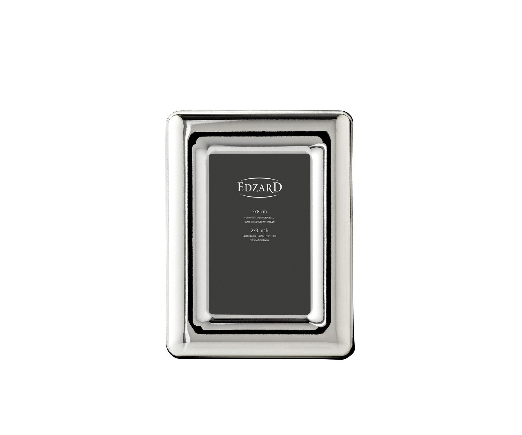 EDZARD Bilderrahmen Bari, versilbert und anlaufgeschützt, für 10x15 cm Bild günstig online kaufen