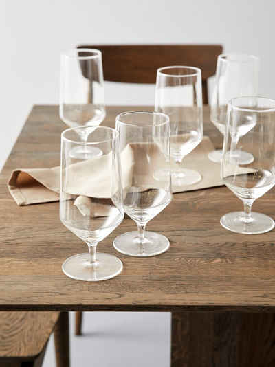 LeGer Home by Lena Gercke Bierglas Philina, Kristallglas, mundgeblasen, 6-teilig