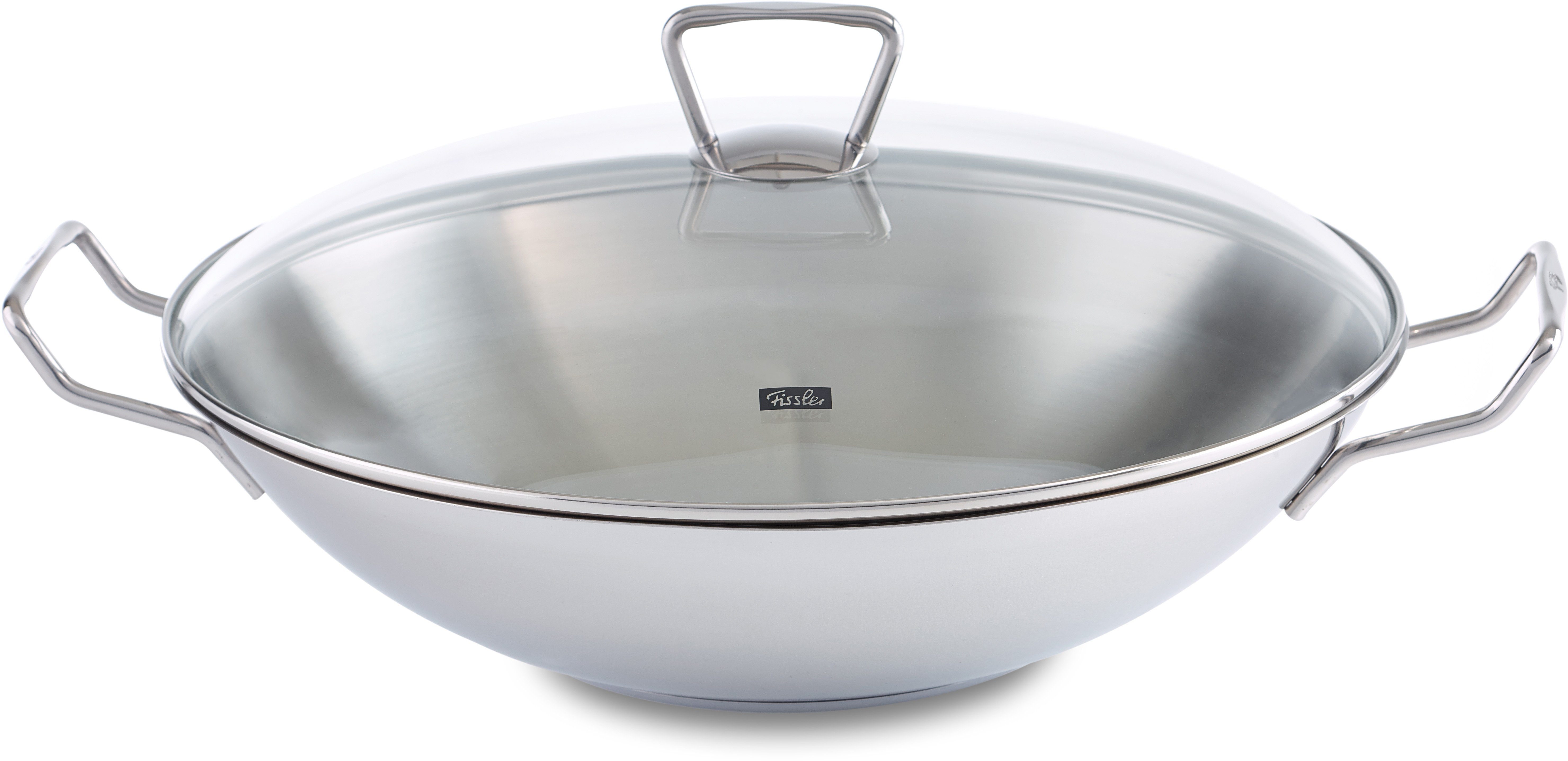 Wok Fissler 18/10 KUNMING, Edelstahl (1-tlg), Induktion