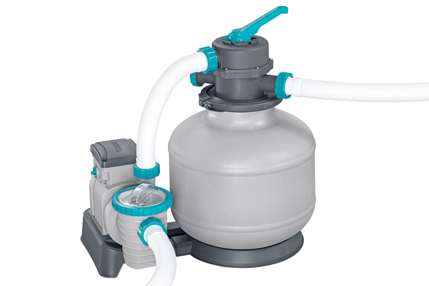 Bestway Sandfilteranlage Sandfilteranlage mit Zeitschaltuhr 6.056 l/h, 230 W