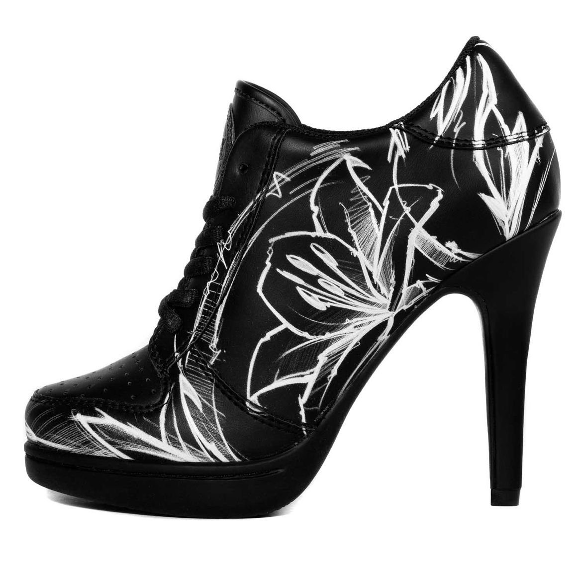 Missy Rockz SKETCH IT No. 3 just black High-Heel-Stiefelette Absatzhöhe: 10,5 cm