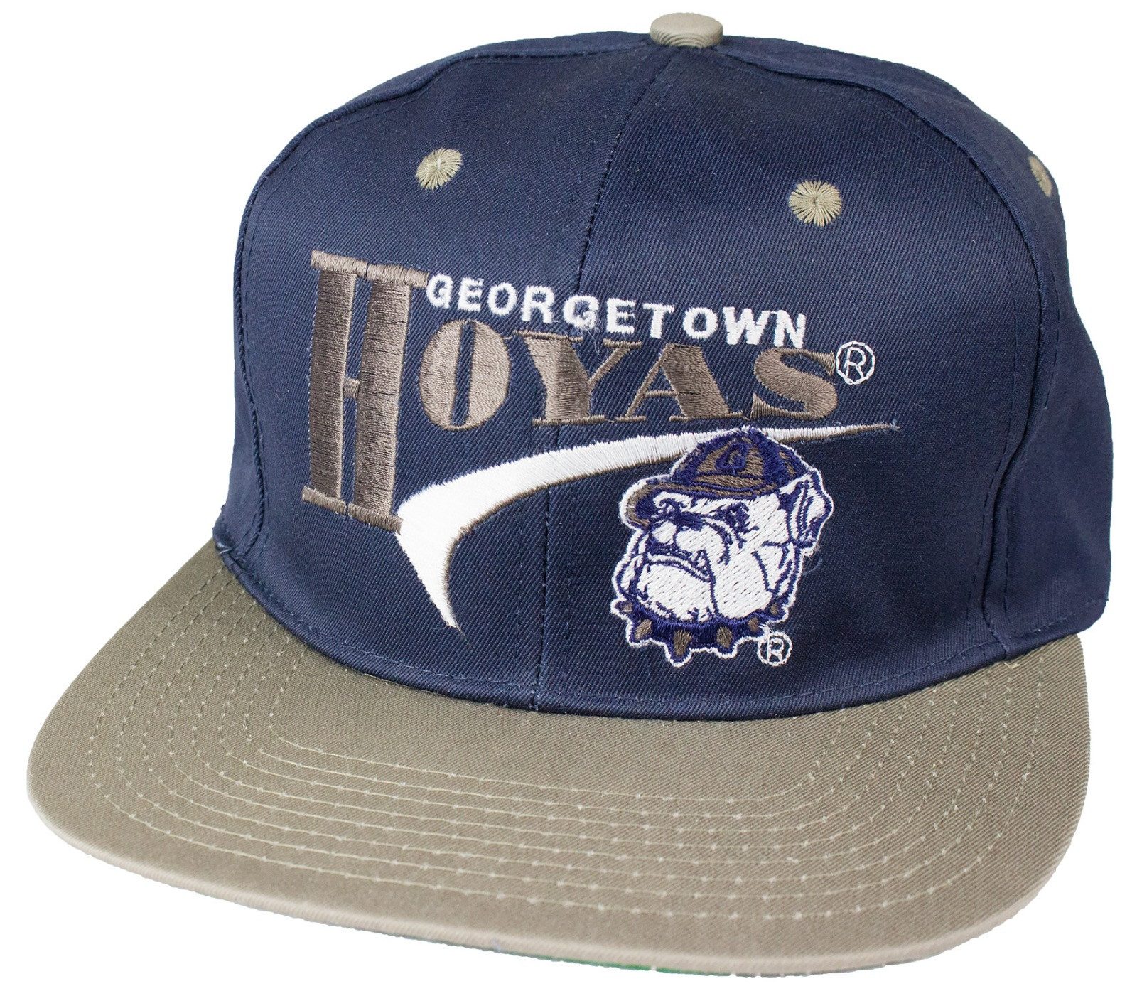 Drew Pearson Baseball Cap Drew Pearson Georgetown Hoyas Swoop Vintage Snapback Cap – NFL/College Vintage Original, Offilziell lizenziert, Limitierter Bestand