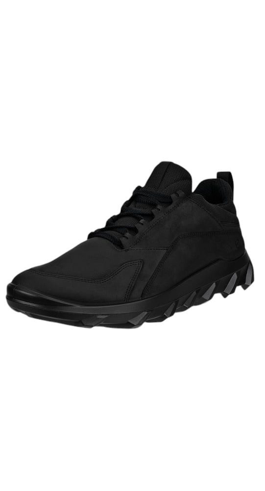 Ecco Mx Low Lea (Nubukleder) schwarz Herren Sneaker günstig online kaufen