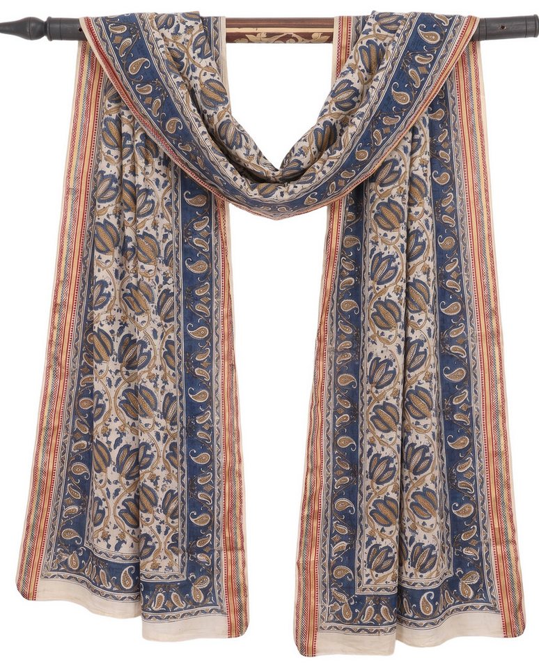 Guru-Shop Sarong Leichter Pareo Schal, Sarong, handbedrucktes..