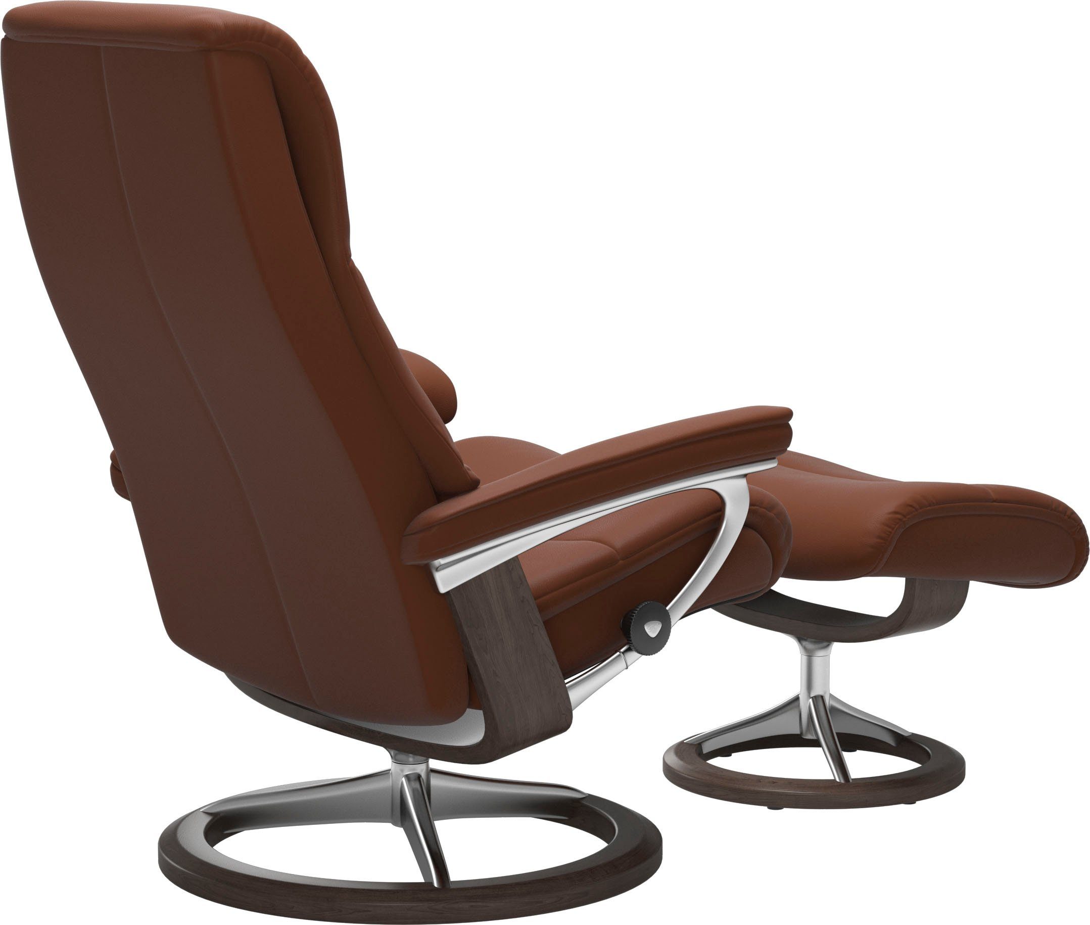 Wenge Hocker), (Set, Größe Base, mit Signature mit Relaxsessel Stressless® Relaxsessel View S,Gestell