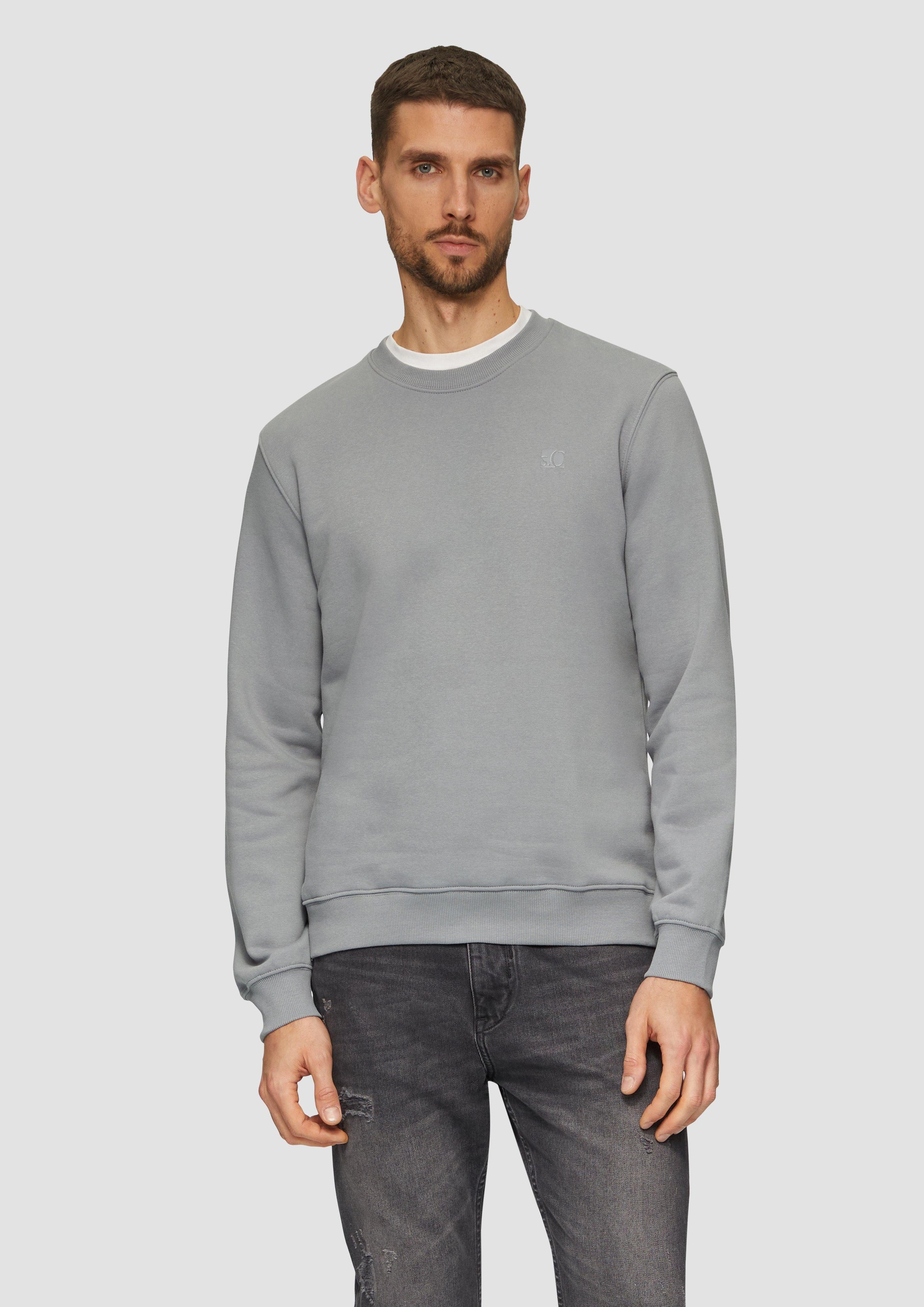 s.Oliver Sweatshirt Sweatshirt aus Baumwollmix mit günstig online kaufen