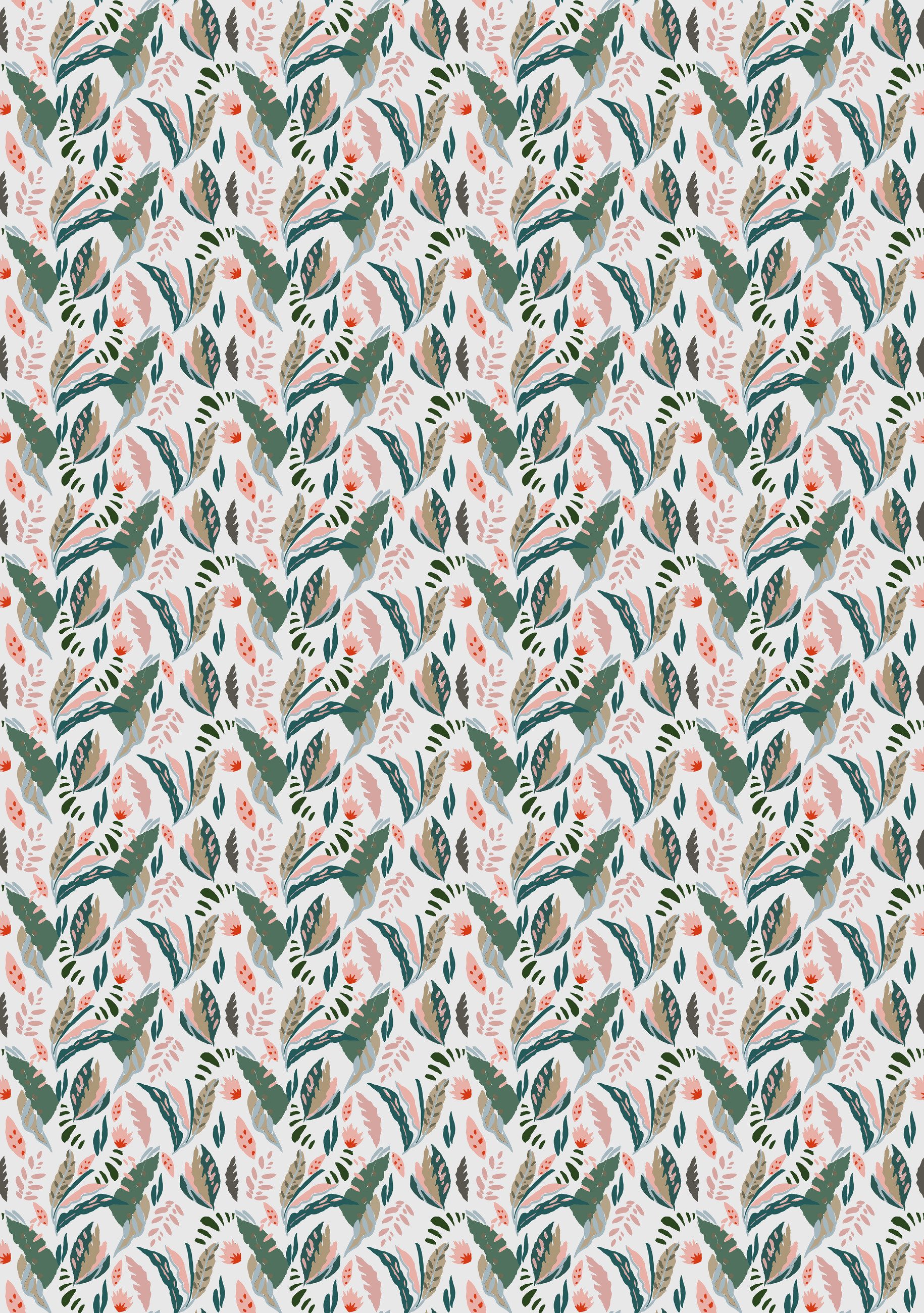 Fototapete Hacienda in Grün, Roomblush - RB201