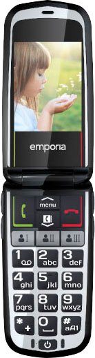 Emporia COMFORT Handy (6,1 cm/2,4 Zoll, 2 MP Kamera), Für Schwerhörige  geeignet