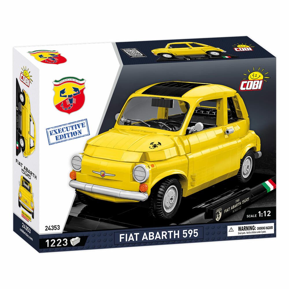 COBI 1965 Fiat 500 Abarth Executive Edition Konstruktionsspielsteine