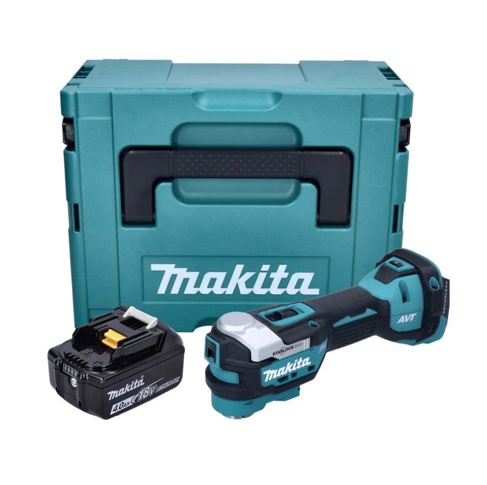 Thumbnail - Makita Akku-Multifunktionswerkzeug DTM 52 M1J Akku Multifunktionswerkzeug 18 V Starlock Max Brushless +