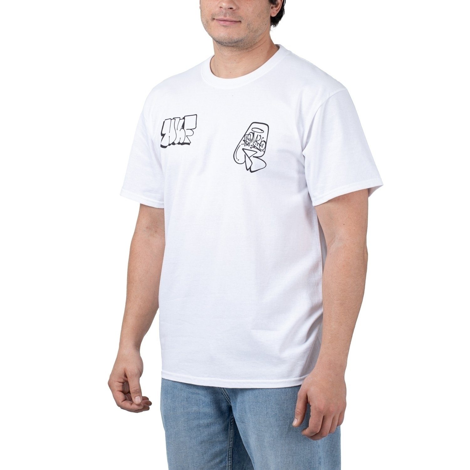 HUF T-Shirt HUF Remio Tee White