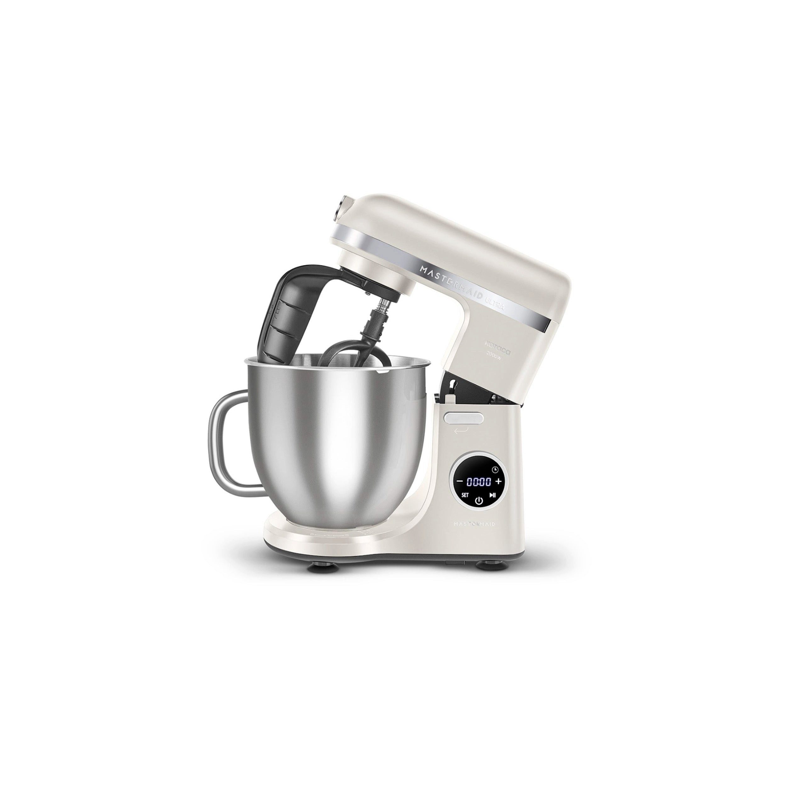 Karaca Elektro-Multifunktionswerkzeug "Karaca Mastermaid Chef Ultra D2000W Küchenmaschine, Starlight, 7L