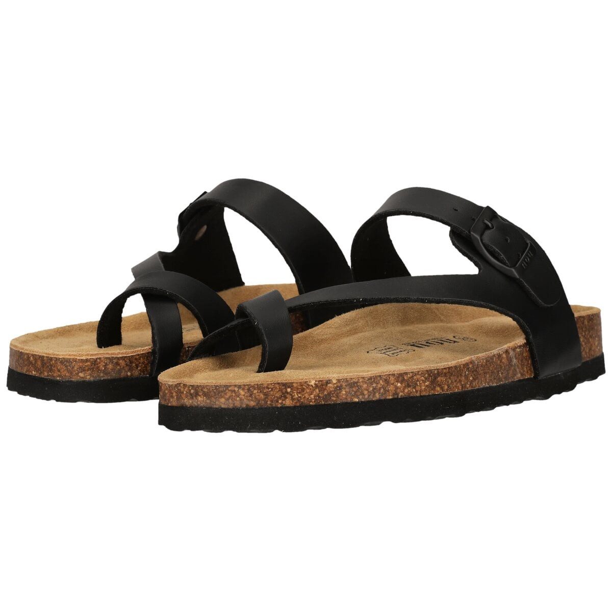 nou Hardinsburg V2 Cork schwarz Damen Sandale – Bild 4 von 5