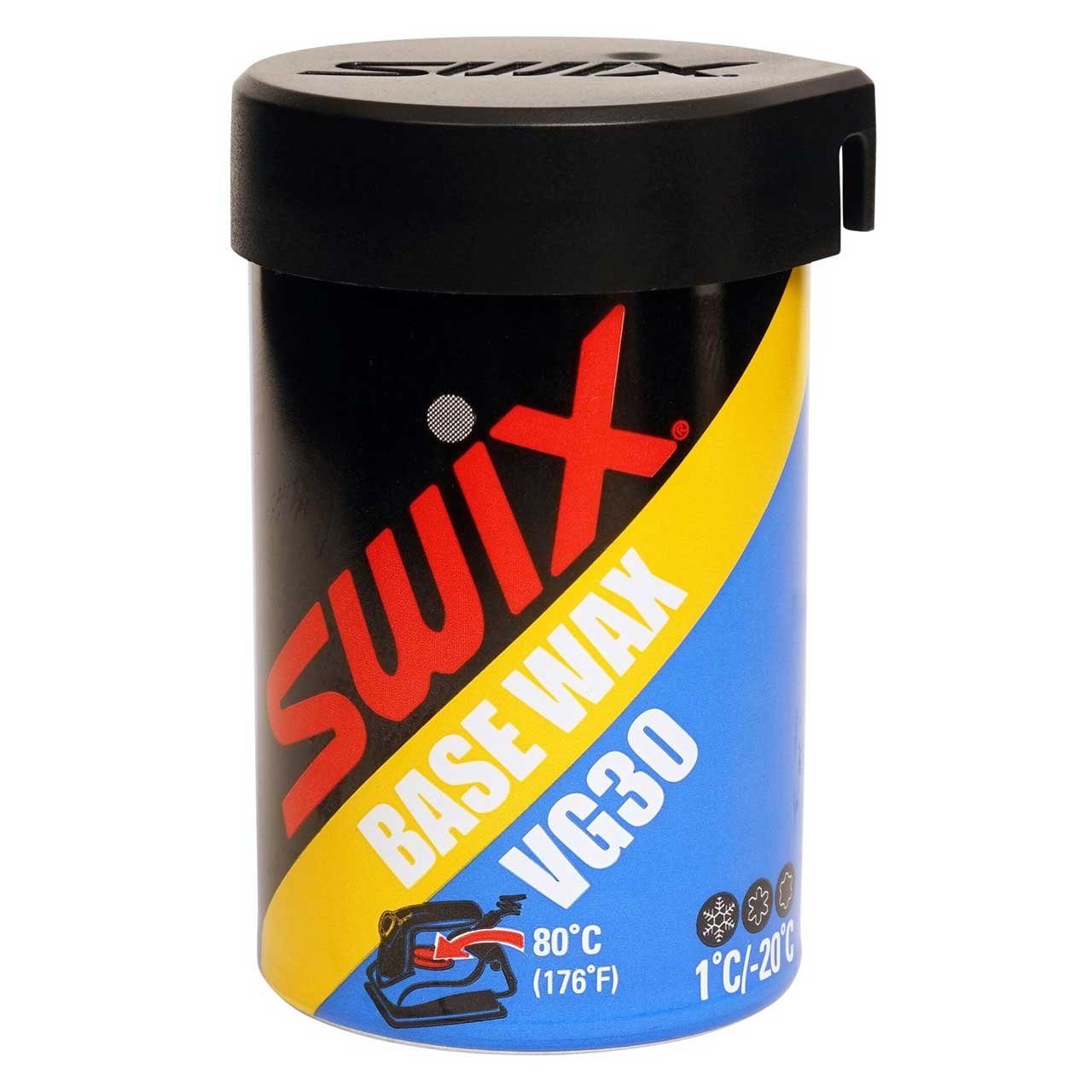 Swix Ski Skiwachs Blue Base Wax +1°C ~ -20°C 45g