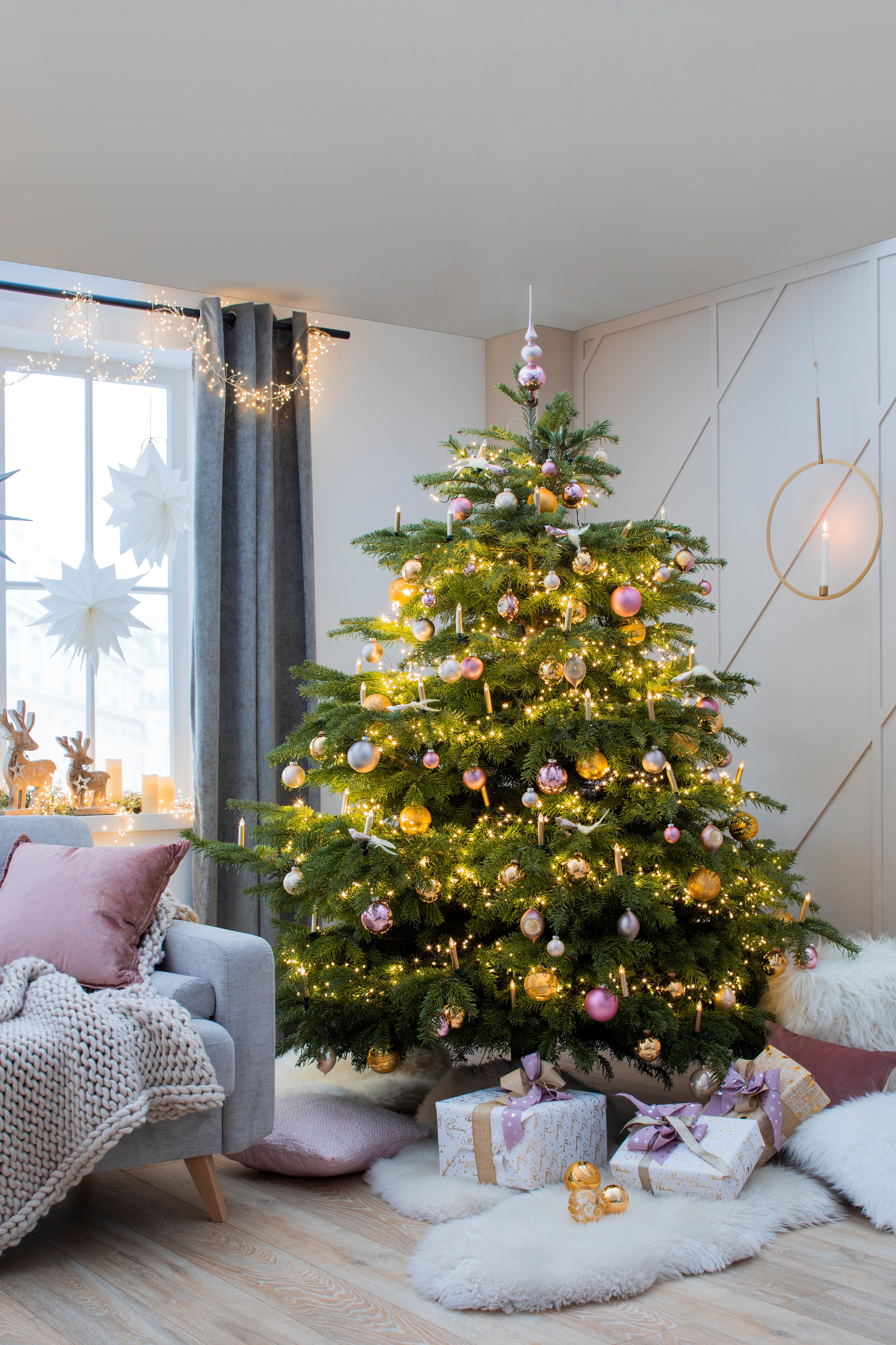 Weihnachtsbaumkugel Christbaumkugeln Glas Lauscha (8 Krebs Christbaumschmuck, Glas CBK90251, Weihnachtsdeko, St)