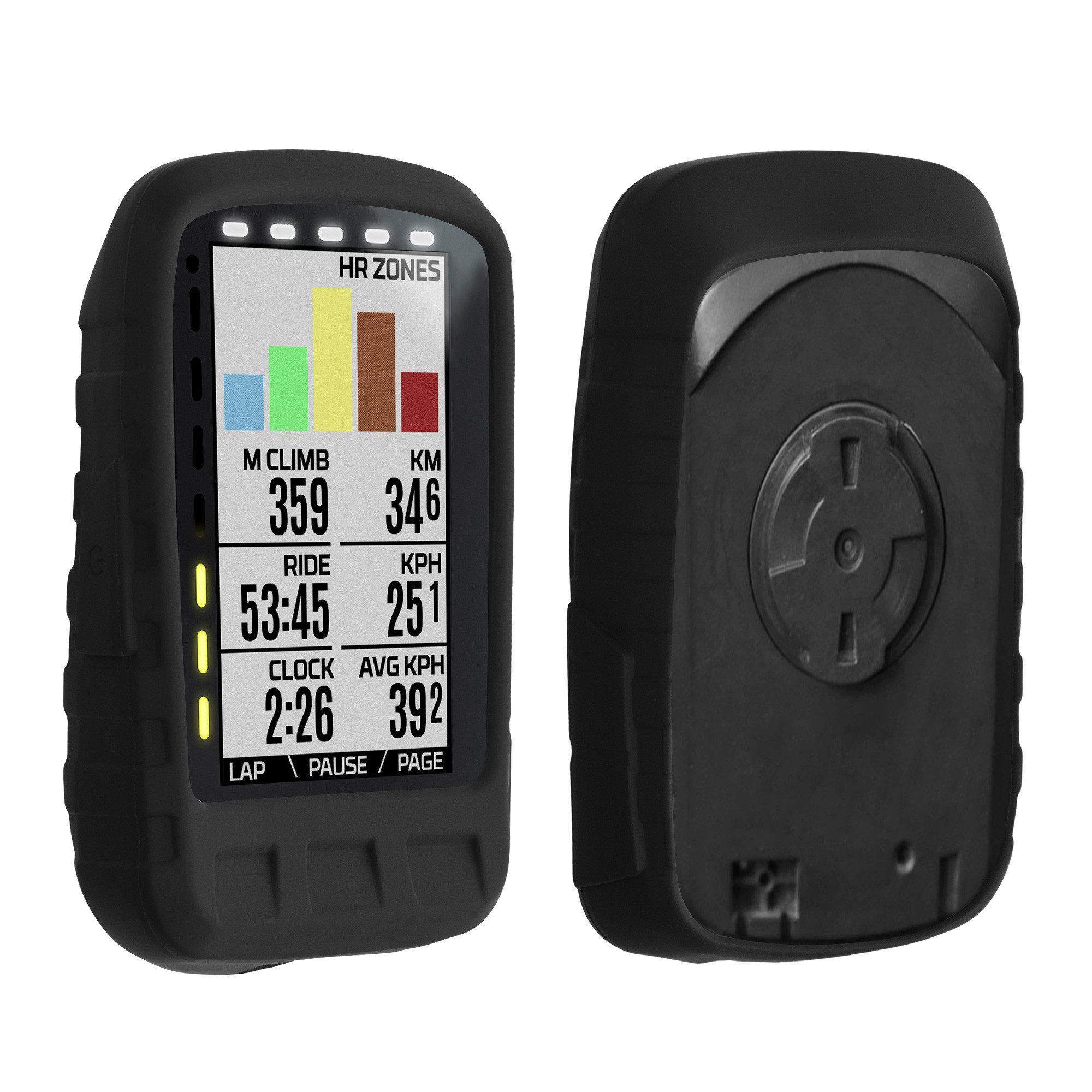 kwmobile Smartphone-Hülle Hülle für Wahoo Elemnt Roam, Silikon GPS Fahrrad Case Schutzhülle