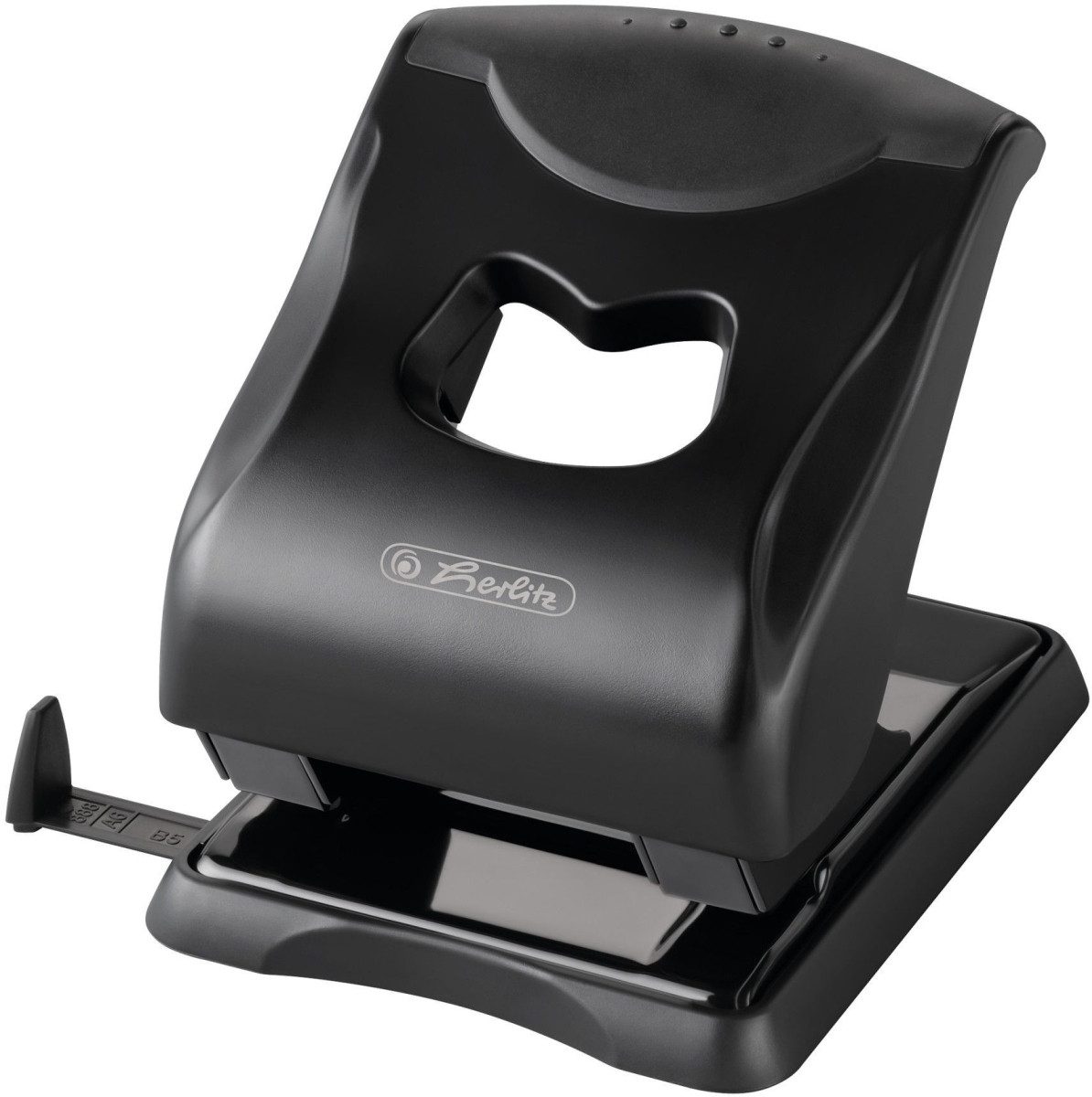 Herlitz Перфоратор Aktenlocher 4mm Metall/Kunststoff schwarz