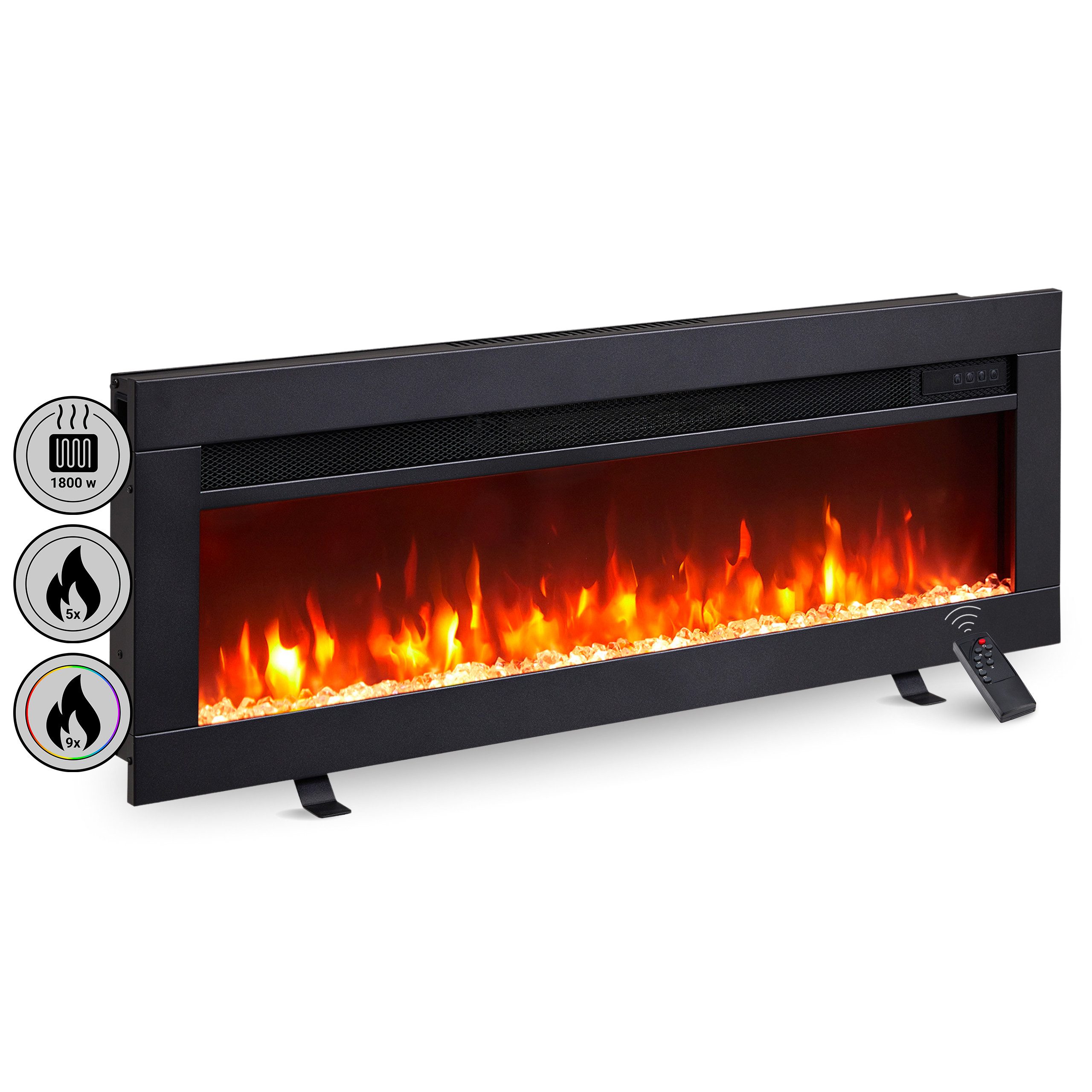 Balderia Elektrokamin Agnes 36, 3in1 Elektrokamin für Stand-, Wand- oder Ei günstig online kaufen