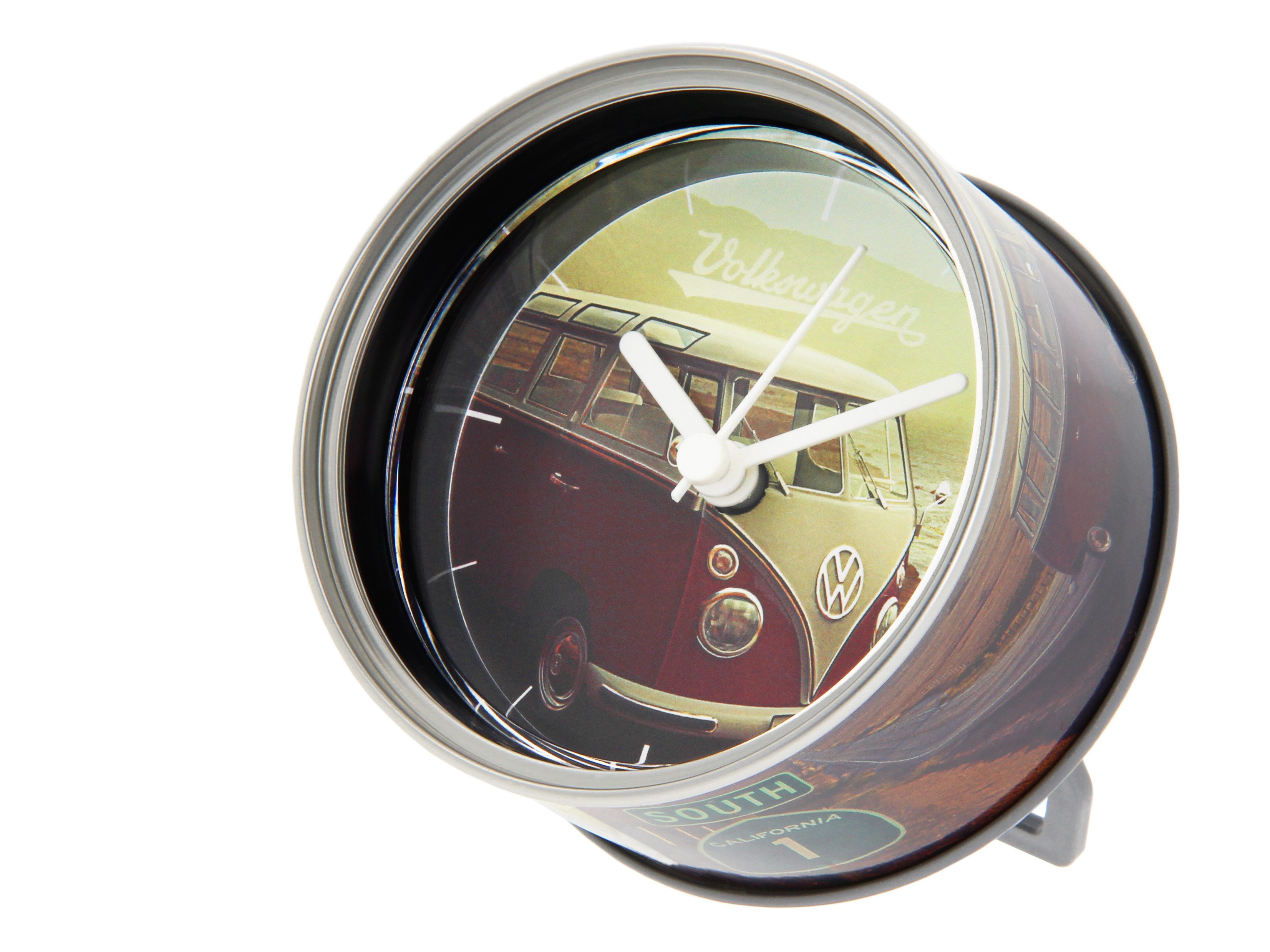 VW Collection by BRISA Tischuhr Vintage Volkswagen Uhr magnetischer Wecker günstig online kaufen